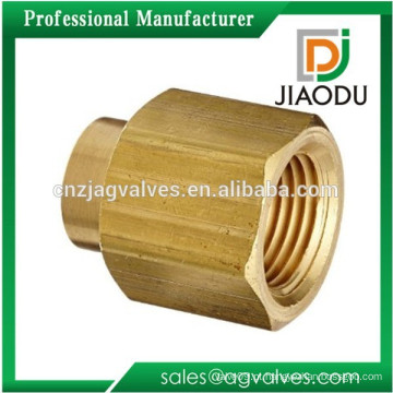 1/4 &quot;Brass Female Redução Adaptador Acoplamento Tubo Fitting